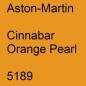 Preview: Aston-Martin, Cinnabar Orange Pearl, 5189.